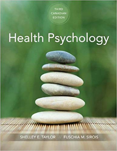 Health Psychology 3rd Canadian Edition By Shelley Taylor - Test Bank