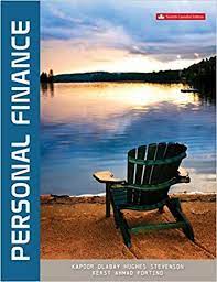 Test Bank for Personal Finance 7Th Canadian edition By Kapoor