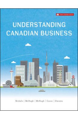 Understanding Canadian Business 10Th Canadian Edition By William G Nickels - Test Bank