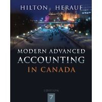 solution manual Modern Advanced Accounting in Canada 7 Hilton
